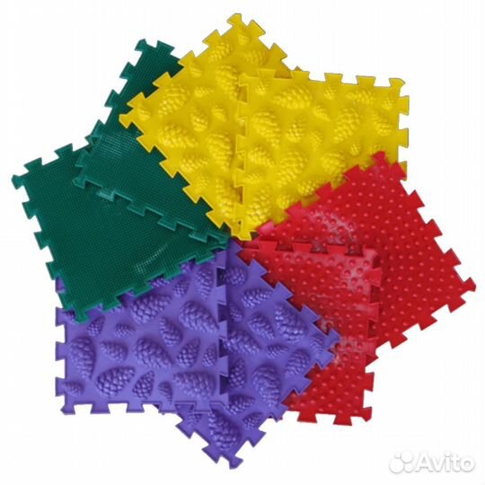 Коврик массажный модульный Орто Пазл Микс Лес