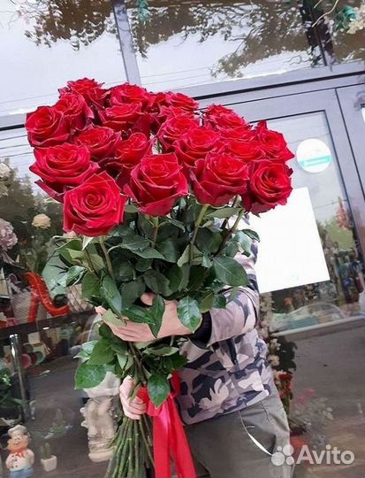 Высокие розы 150 160 170 180 190см доставка Москва