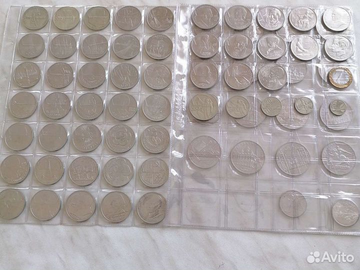 Набор юбилейные монет СССР 64 шт