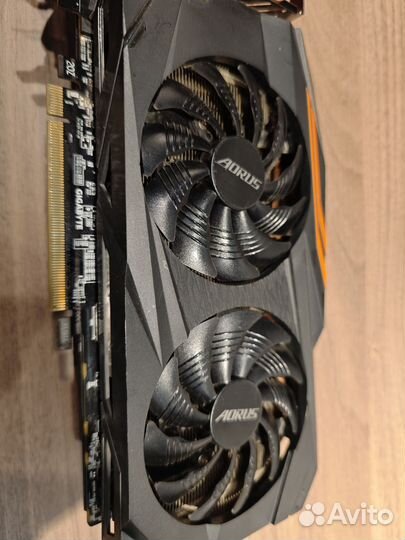 Видеокарта gigabyte Aorus RX 580 4G