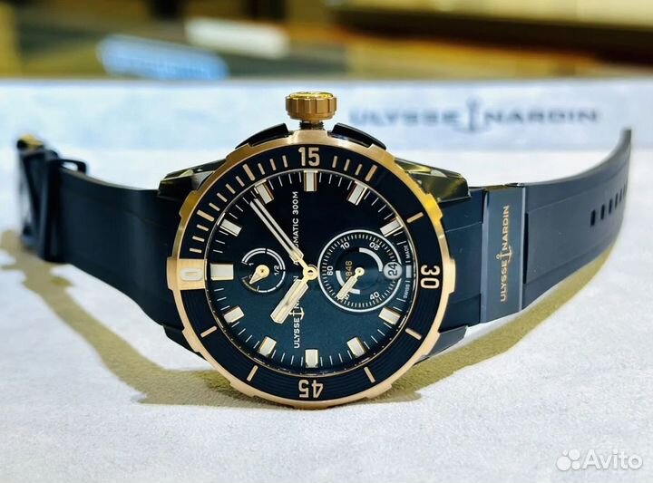 Часы Ulysse Nardin Diver Chronometer 44mm (Новые)