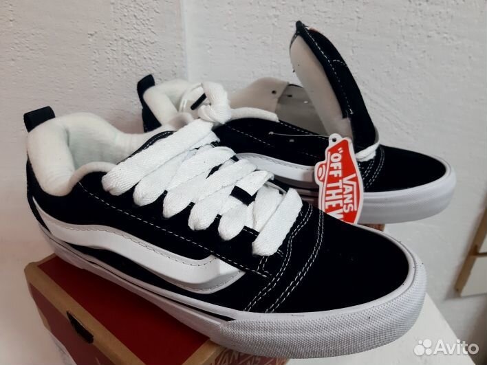 Кроссовки кеды Vans Knu-Skool VR3 кожаные 41р