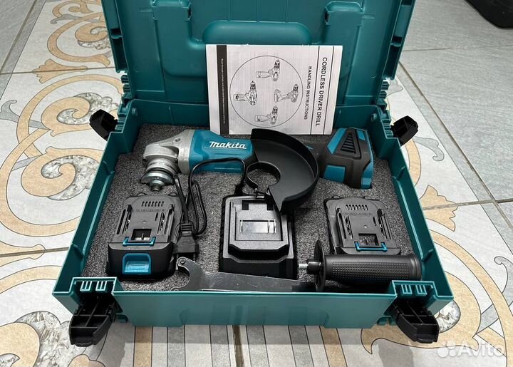 Аккумуляторная болгарка Makita 125мм (Арт.69097)