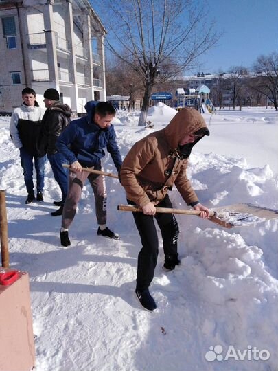 Уборка снега и наледи/Разнорабочие