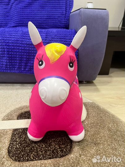 Игрушка прыгун ослик