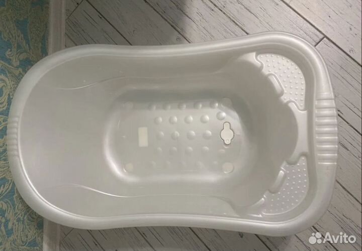 Детская ванночка 50 л и горка для купания
