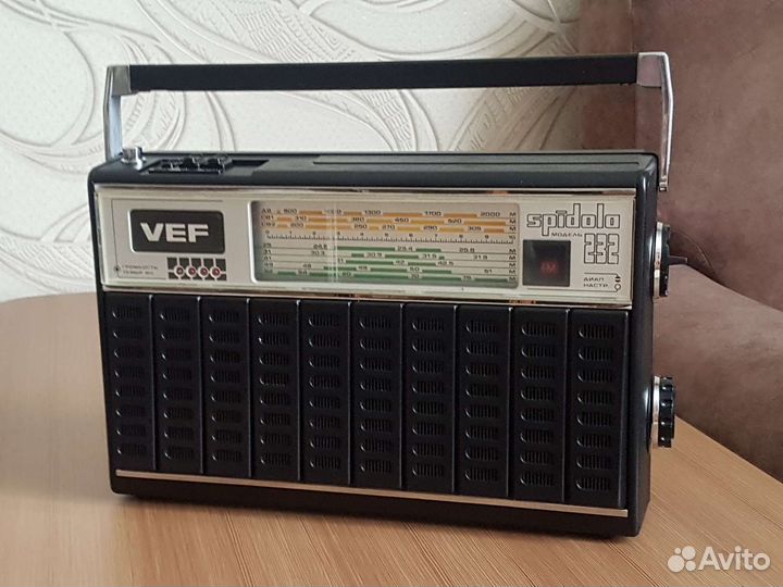 Радиоприемник Вэф Спидола 232 с FM