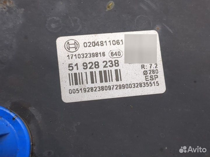 Цилиндр тормозной главный Fiat Ducato 2014, 2016