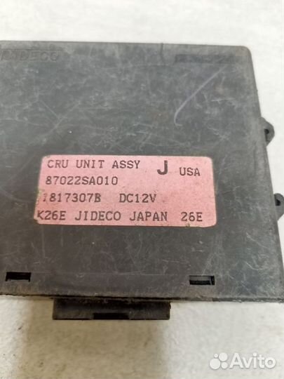 Блок управления Субару