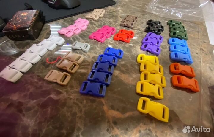 Фастексы пластиковые застежки