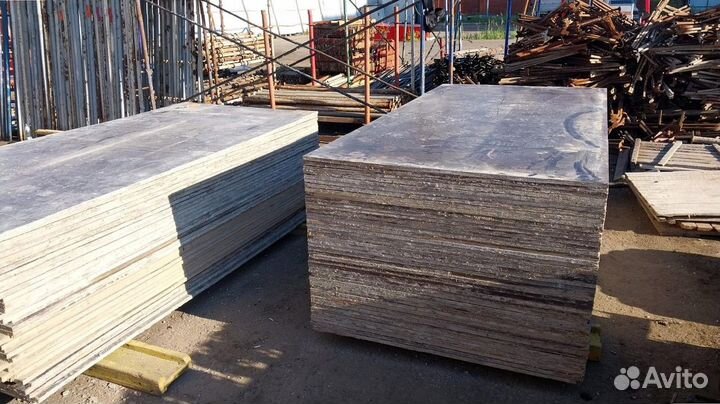 Фанера ламинированная новая и бу