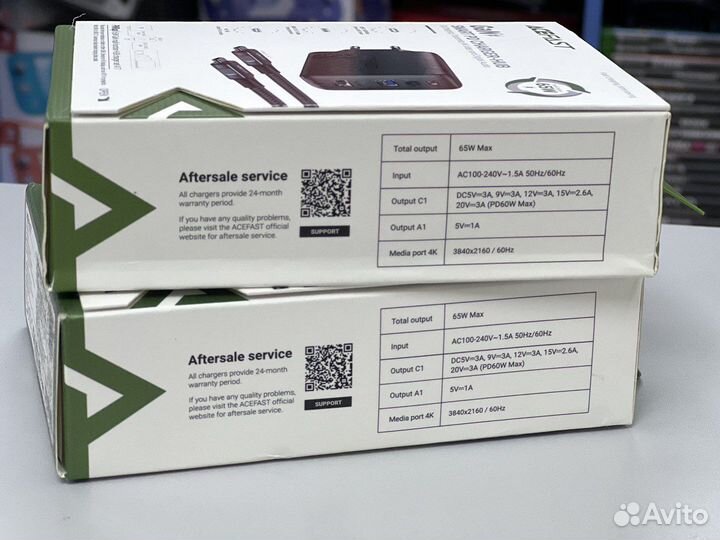 Зарядное устройство AceFast 65W hdmi TV Docking