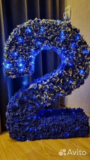 Цифра 2 на день рождения