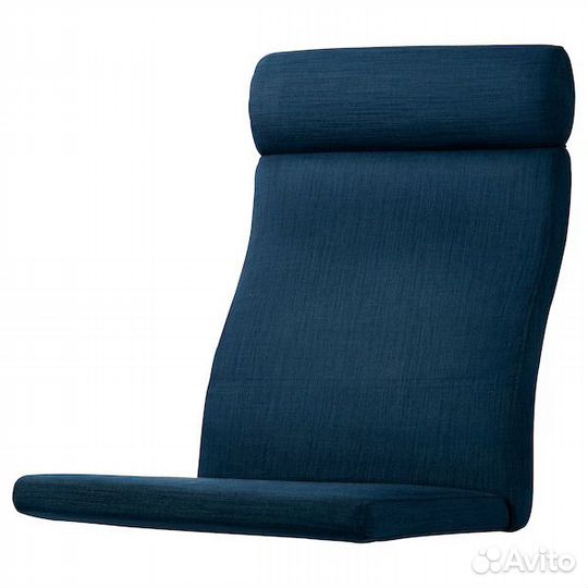 Поэнг Подушка Шифтебу темно-синий оригинал икеа