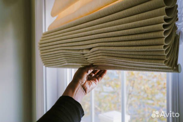 Жалюзи на окно тканевые / рулонные шторы