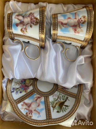 Кофейный сервиз фарфор