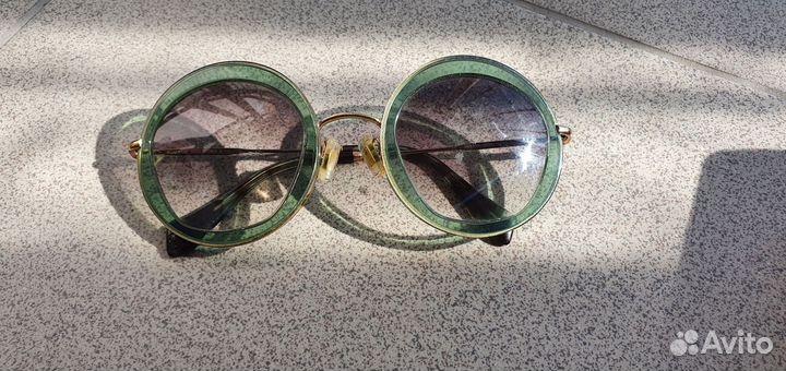 Солнцезащитные очки Miu miu круглые оригинал