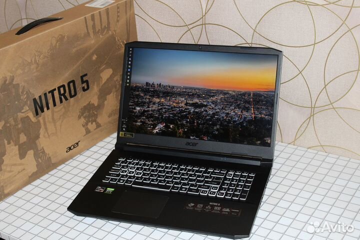 Acer Nitro 5 rtx3060/Ryzen 5 5600h/16gb/512gb M2