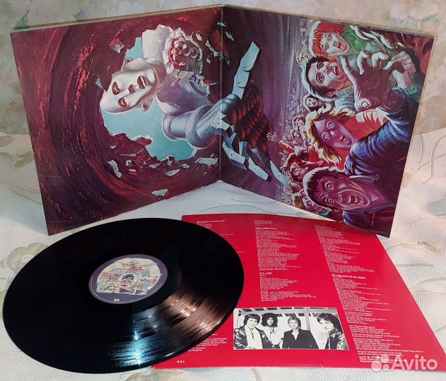Queen News Of The World 1977 Scand LP