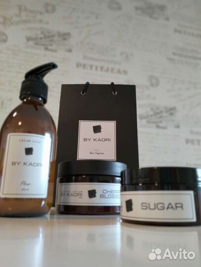 Скраб для тела крем мыло Kaori