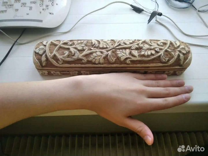 Деревянная шкатулка ручная работа