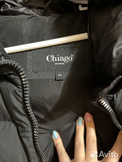 Пуховик зимний женский 46 48 размер