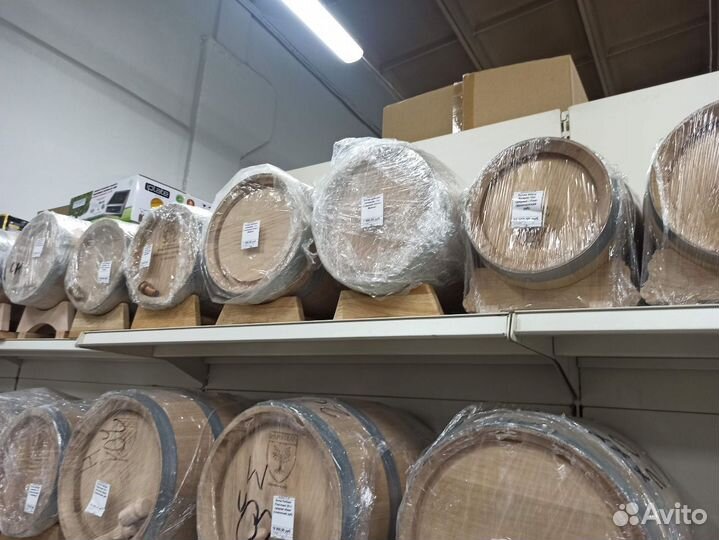 Бочка деревянная дубовая