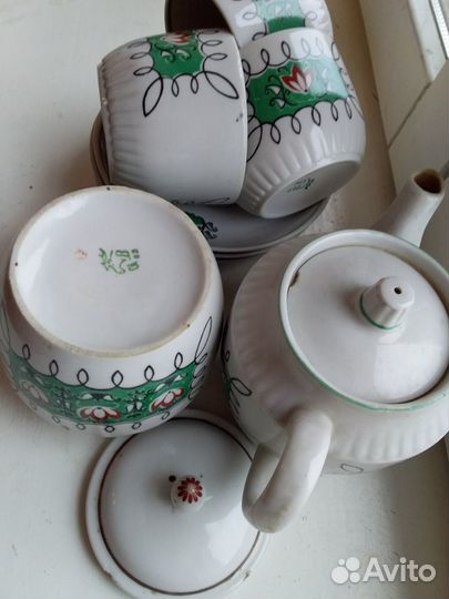 Посуда СССР. Сервиз и отдельные предметы