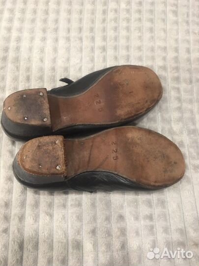 Туфли танцевальные народные чёрные