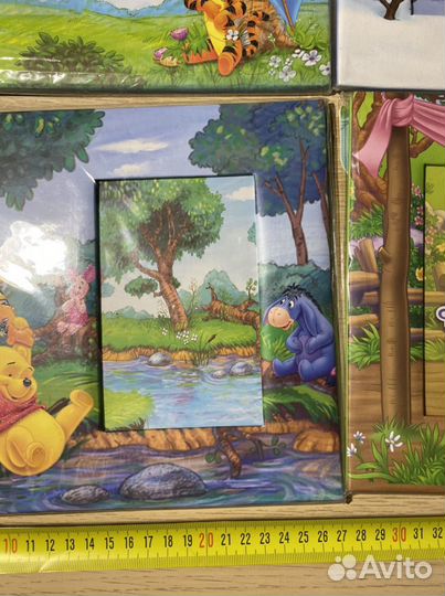 Рамки для фото Винни-Пух/Новые/4 шт