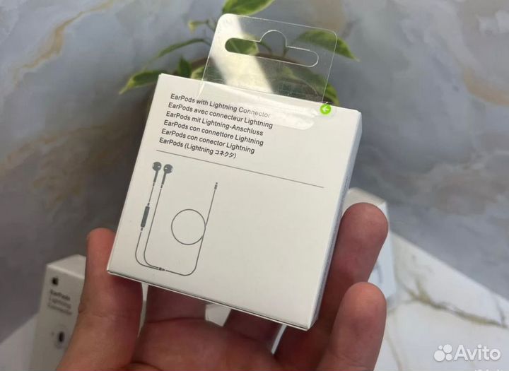Наушники apple earpods lightning новые