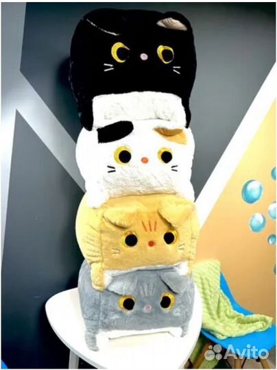 Большая мягкая игрушка - кот 30 см