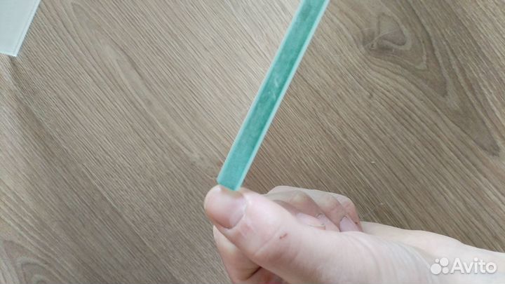 2 стеклянные полки