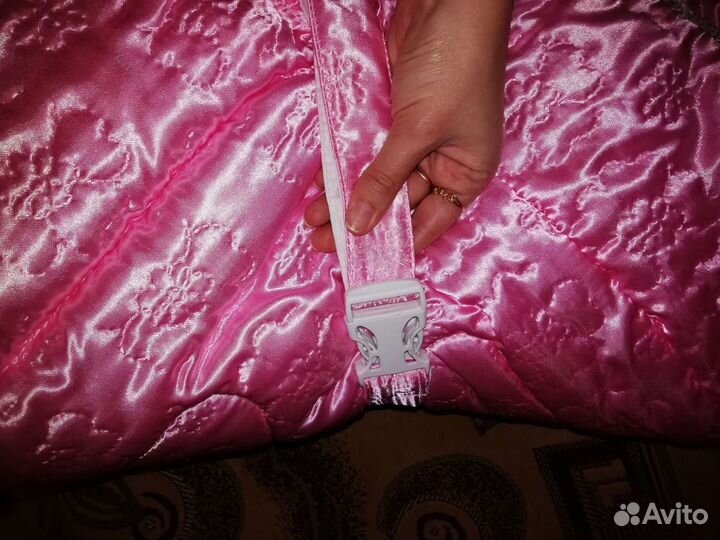 Конверт на выписку зимний для девочки