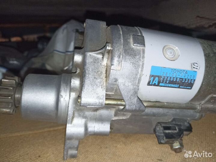 Стартер toyota denso 28100-74200