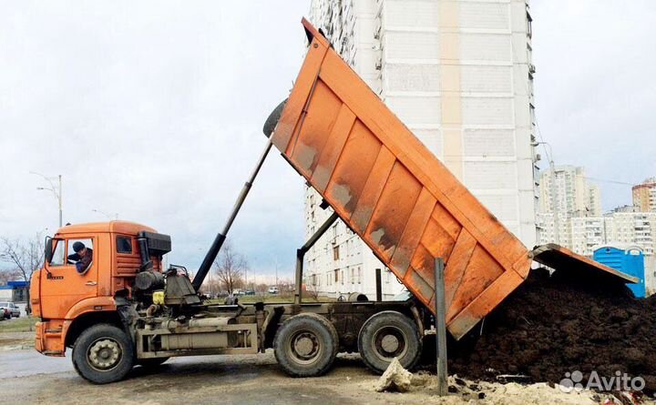 Перегной камаз 15 тонник
