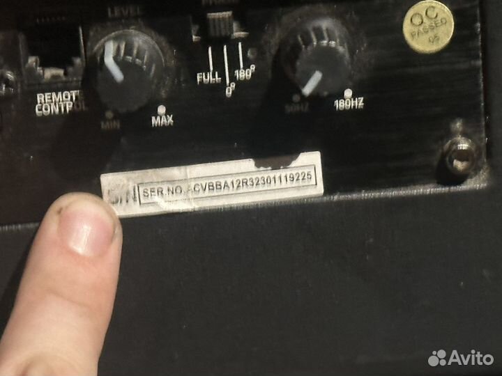 Acv BBA-12R Benchmark Bass активный саб