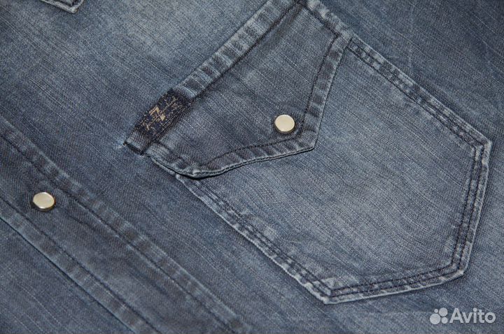 7 For All Mankind Джинсовая Рубашка