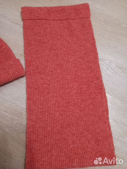 Новый комплект шапка и снуд остин