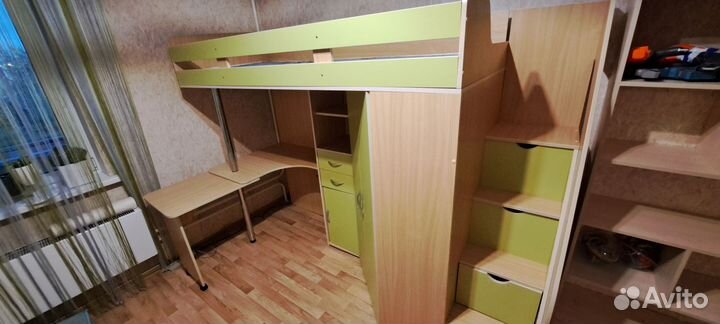 Кровать чердак