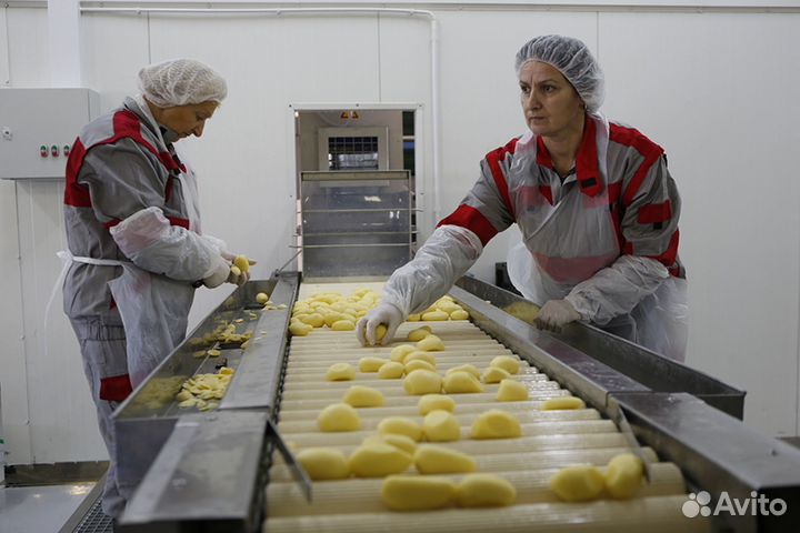 Чистка овощей (цех засолки) Вахта Нижний Новгород