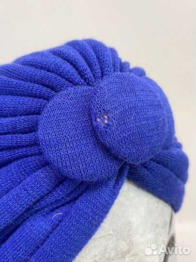 Шапка чалма женская 70е