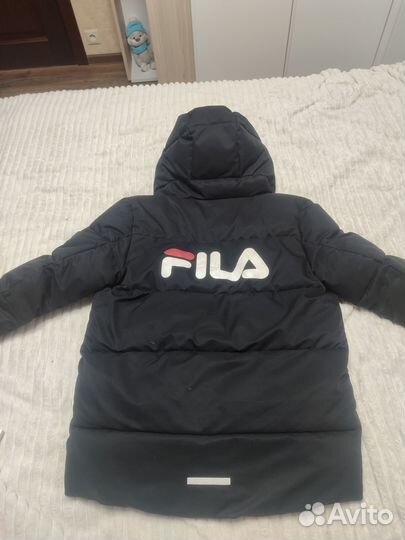 Куртка fila теплая