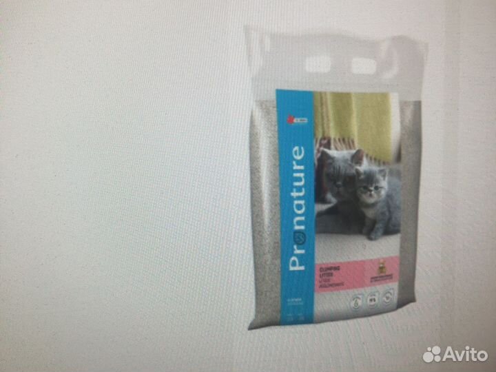 Наполнитель Pronature для кошачьего туалета