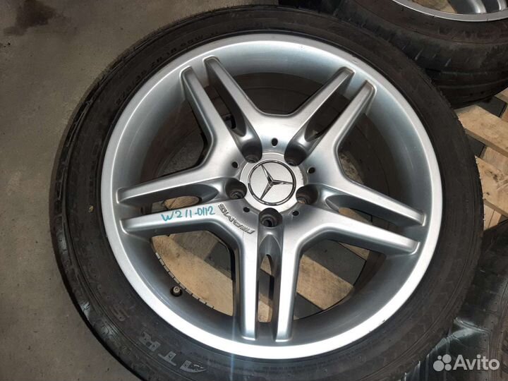 Диски Mercedes R18 AMG с резиной