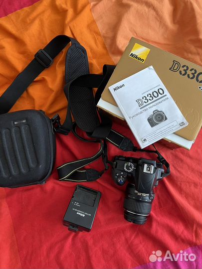 Зеркальный фотоаппарат Nikon d3300 kit 18-55