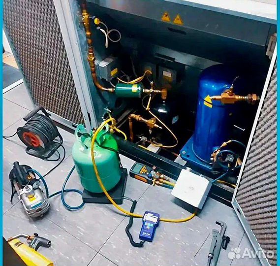 Заправка кондиционеров Чистка сплит систем