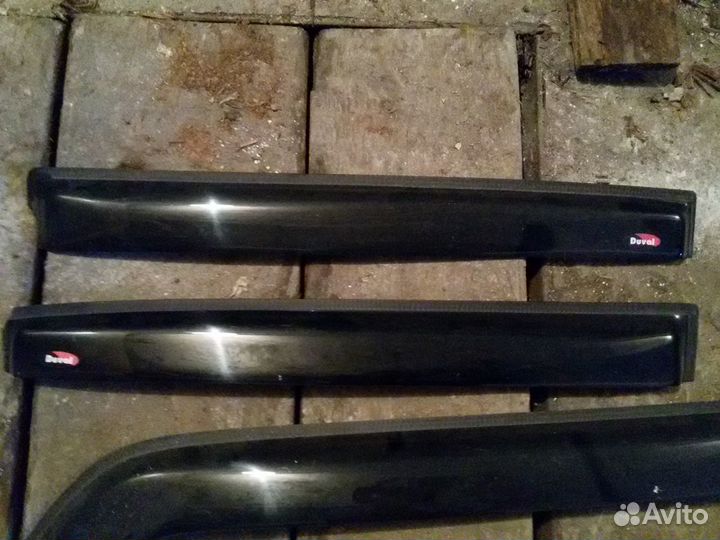 Козырьки на двери Duval для ваз 2107