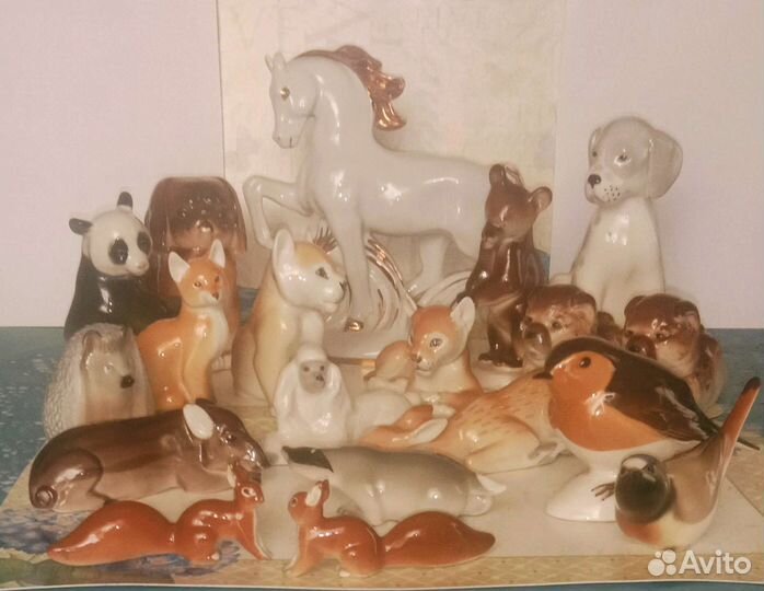 Статуэтки животных,анималистика лфз