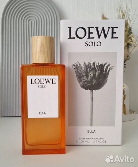 Loewe solo Ella 100ml Оригинал